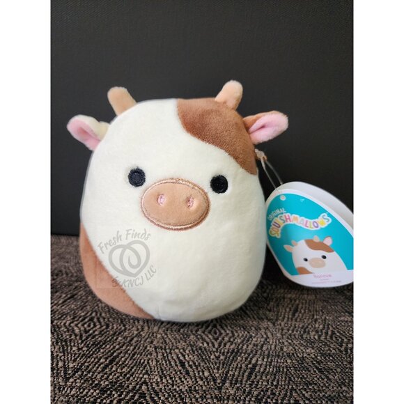 Squishmallows Ronnie the Cow 2021 Edition 5 Inch HTF - Picture 1 of 3
